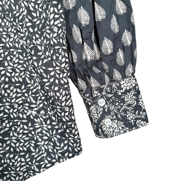 FAHERTY Adalyn Organic Cotton Long Sleeve Peasant Top - Picture 10 of 13